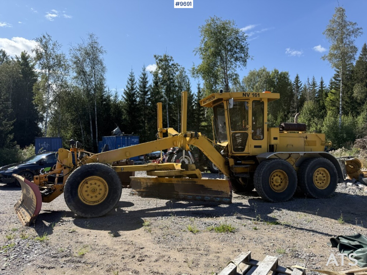 Motor Grader Mattsson NV 161 - Grader: foto 1 Motor Grader Mattsson NV 161 - Grader: foto 1