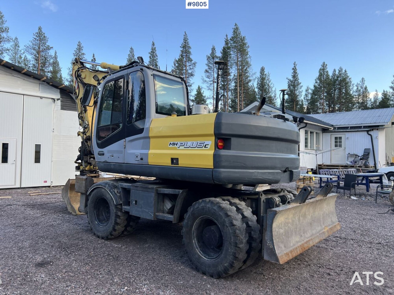 New Holland, MH-Plus-C Wheel excavator with excavation system, rotor, and grader bucket - Excavadora de ruedas: foto 5 New Holland, MH-Plus-C Wheel excavator with excavation system, rotor, and grader bucket - Excavadora de ruedas: foto 5