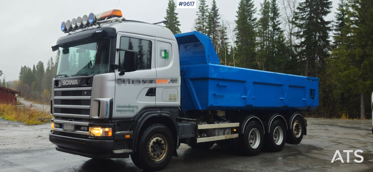 Scania R124 tridem with LAXO quick release - Camión hormigonera: foto 1 Scania R124 tridem with LAXO quick release - Camión hormigonera: foto 1