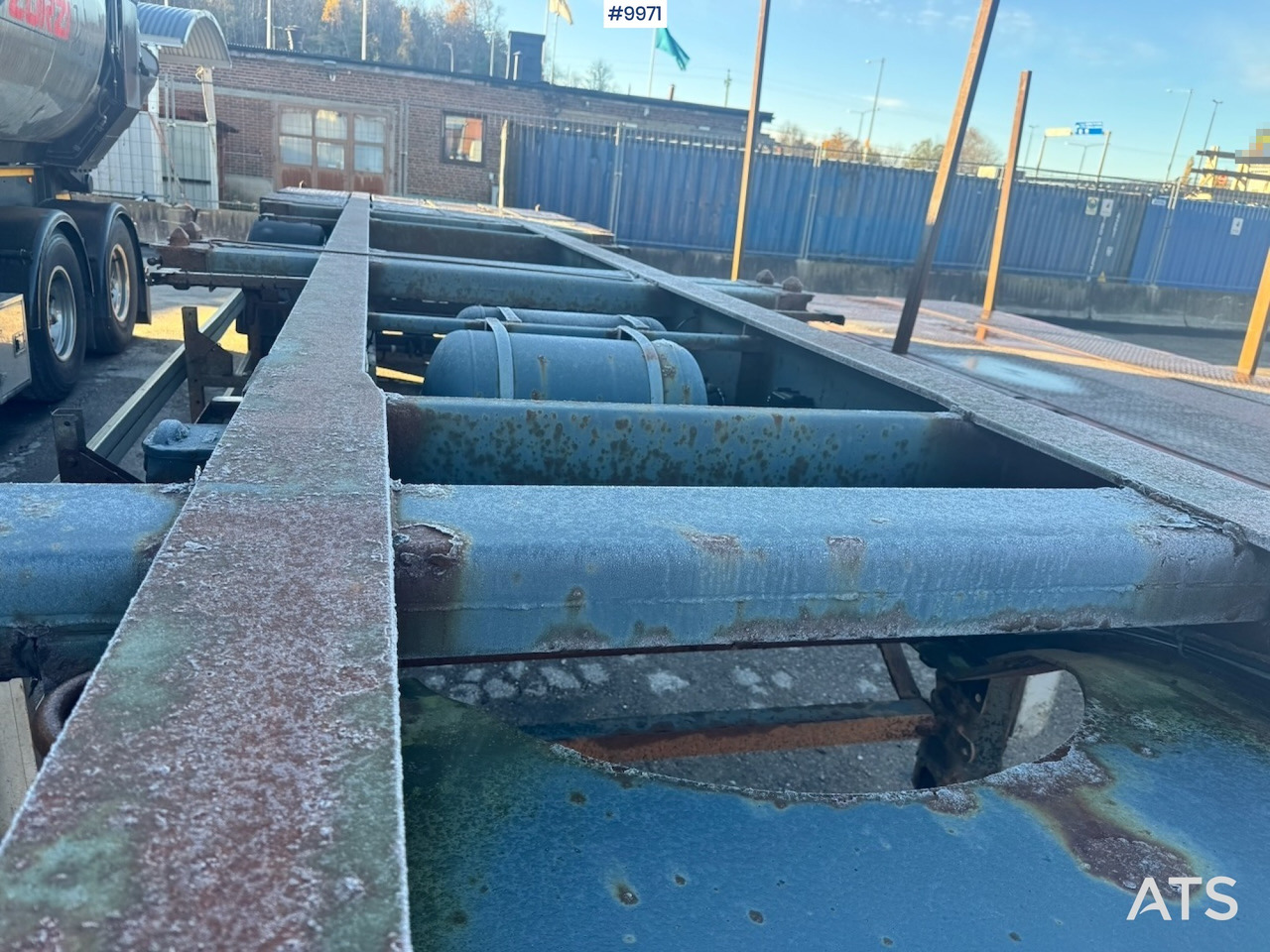 Schweriner CS40 container chassis. - Semirremolque chasis: foto 2 Schweriner CS40 container chassis. - Semirremolque chasis: foto 2