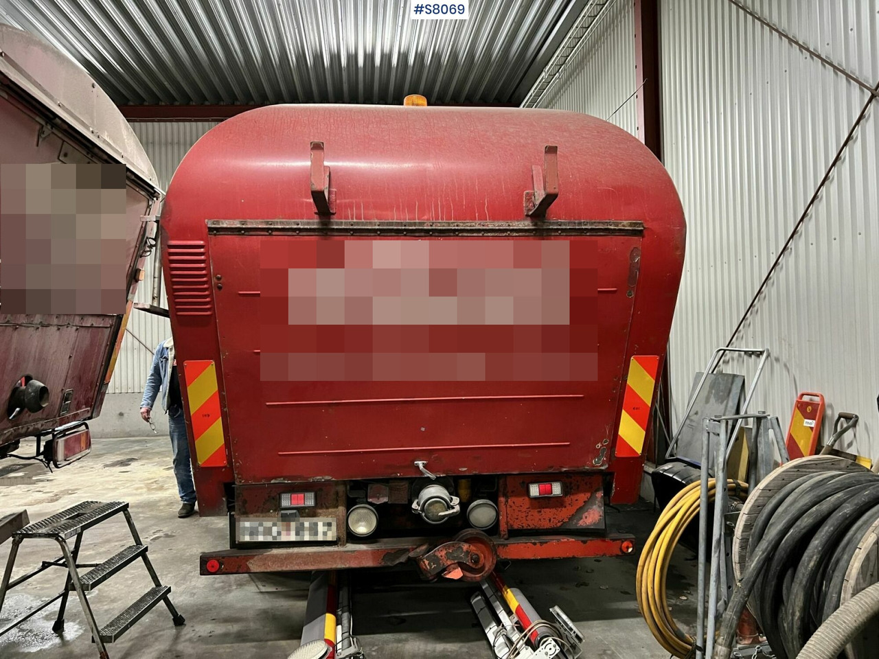 Limpieza de alcantarillado Suction/Combi truck, Scania P92H 4x2, Rep-object: foto 7