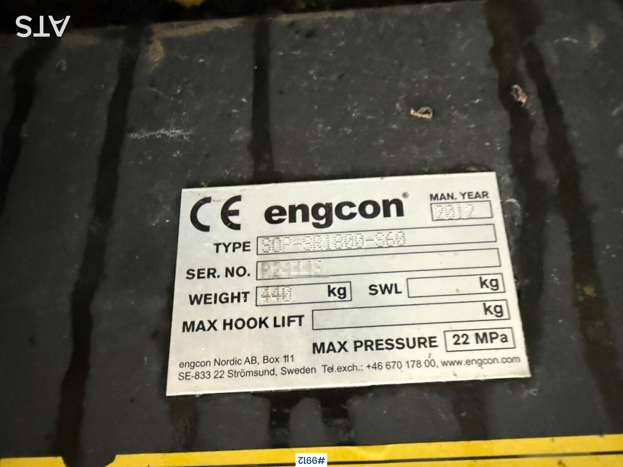 Barredora cucharón Sweeper Engcon SOP-SR1800-S60: foto 11 Barredora cucharón Sweeper Engcon SOP-SR1800-S60: foto 11