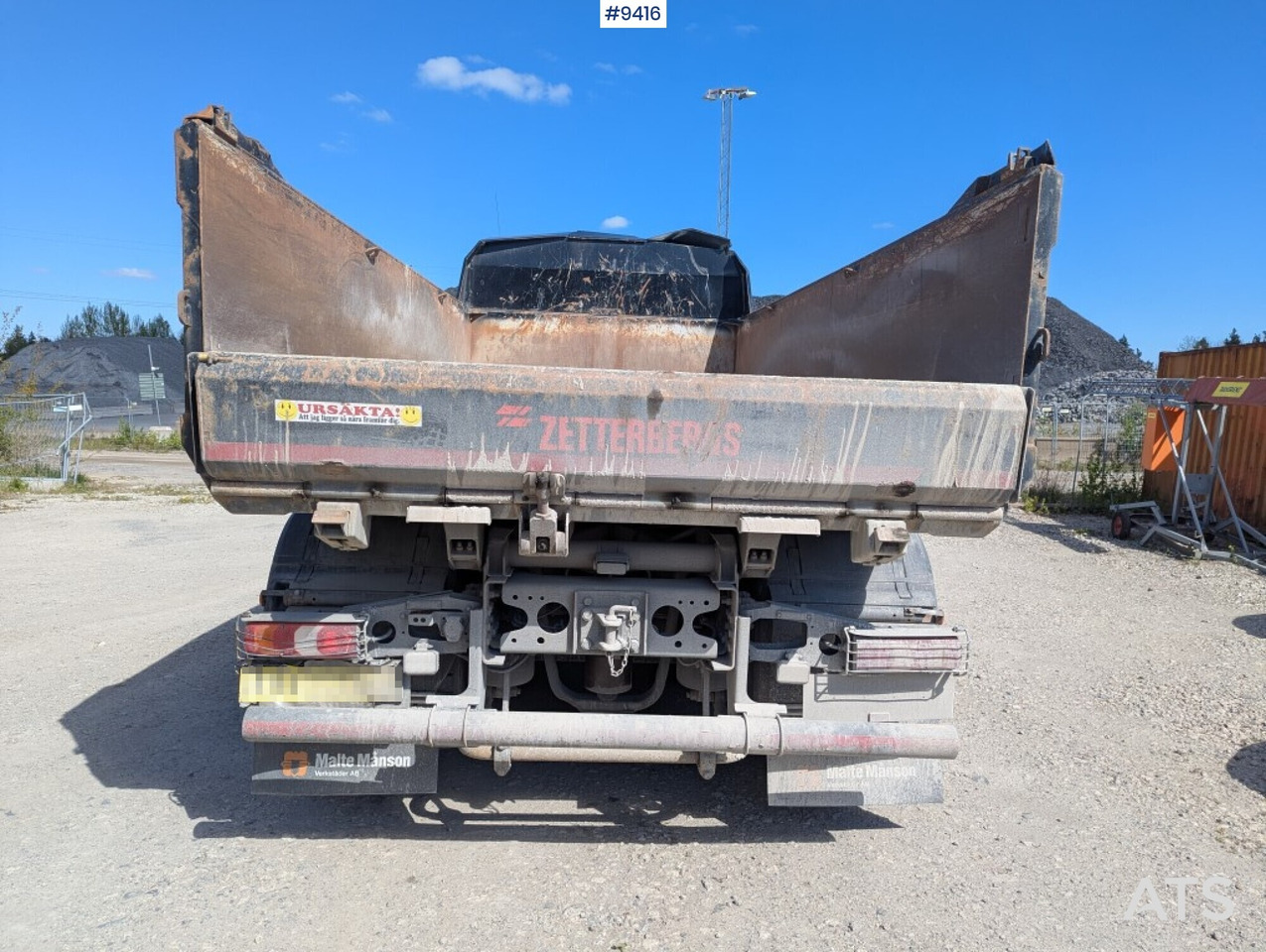 Camión volquete Tipper Truck Mercedes-Benz Arocs 6X2: foto 8