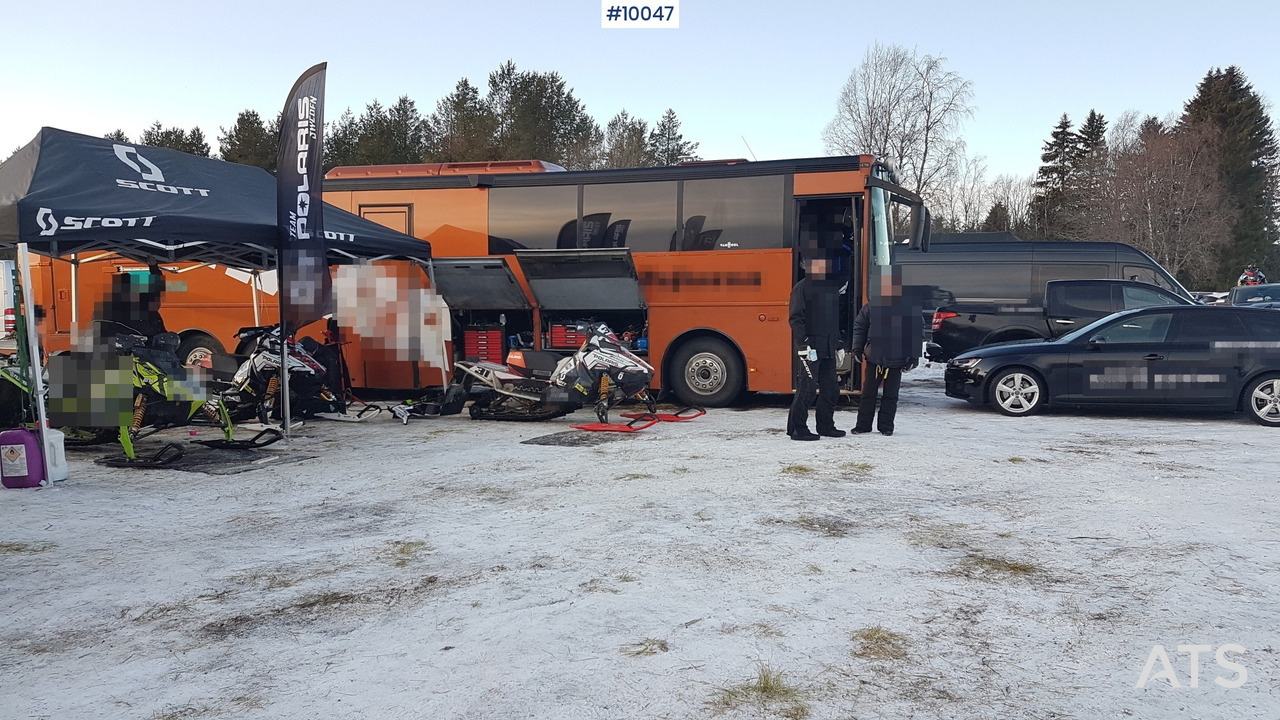 VOLVO B10M-70B Motorhome / Snowmobile bus with rear lift - Cámper: foto 2 VOLVO B10M-70B Motorhome / Snowmobile bus with rear lift - Cámper: foto 2