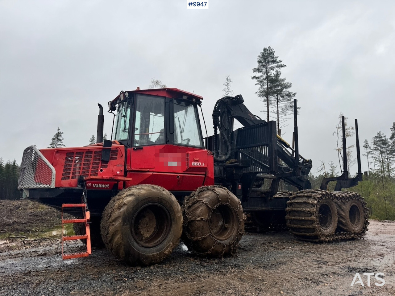 Valmet 860 forwarder (VIDEO) - Autocargador: foto 2 Valmet 860 forwarder (VIDEO) - Autocargador: foto 2