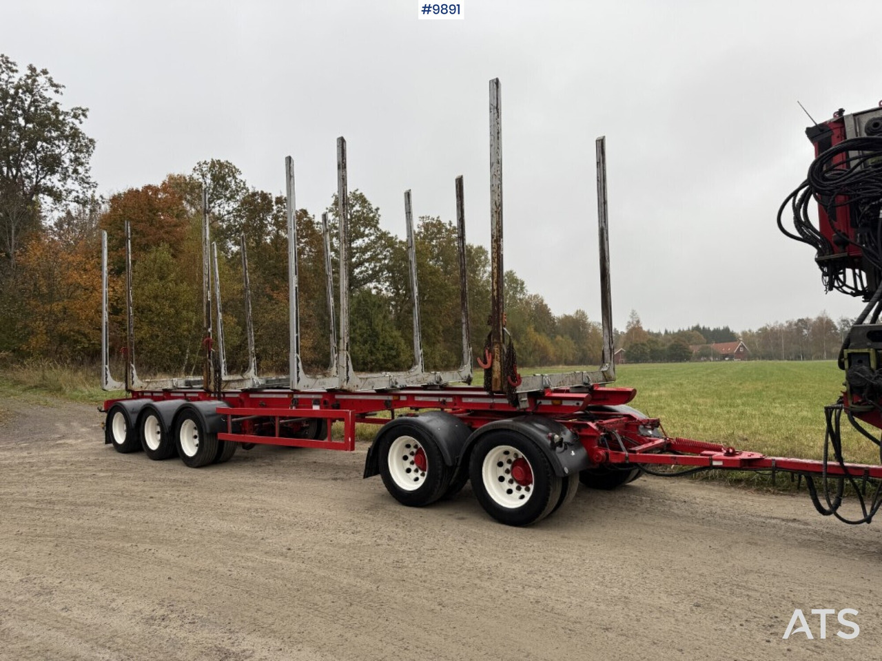 Volvo FH64 R Timber truck, trailer and crane - Camión forestal, Camión grúa: foto 4 Volvo FH64 R Timber truck, trailer and crane - Camión forestal, Camión grúa: foto 4