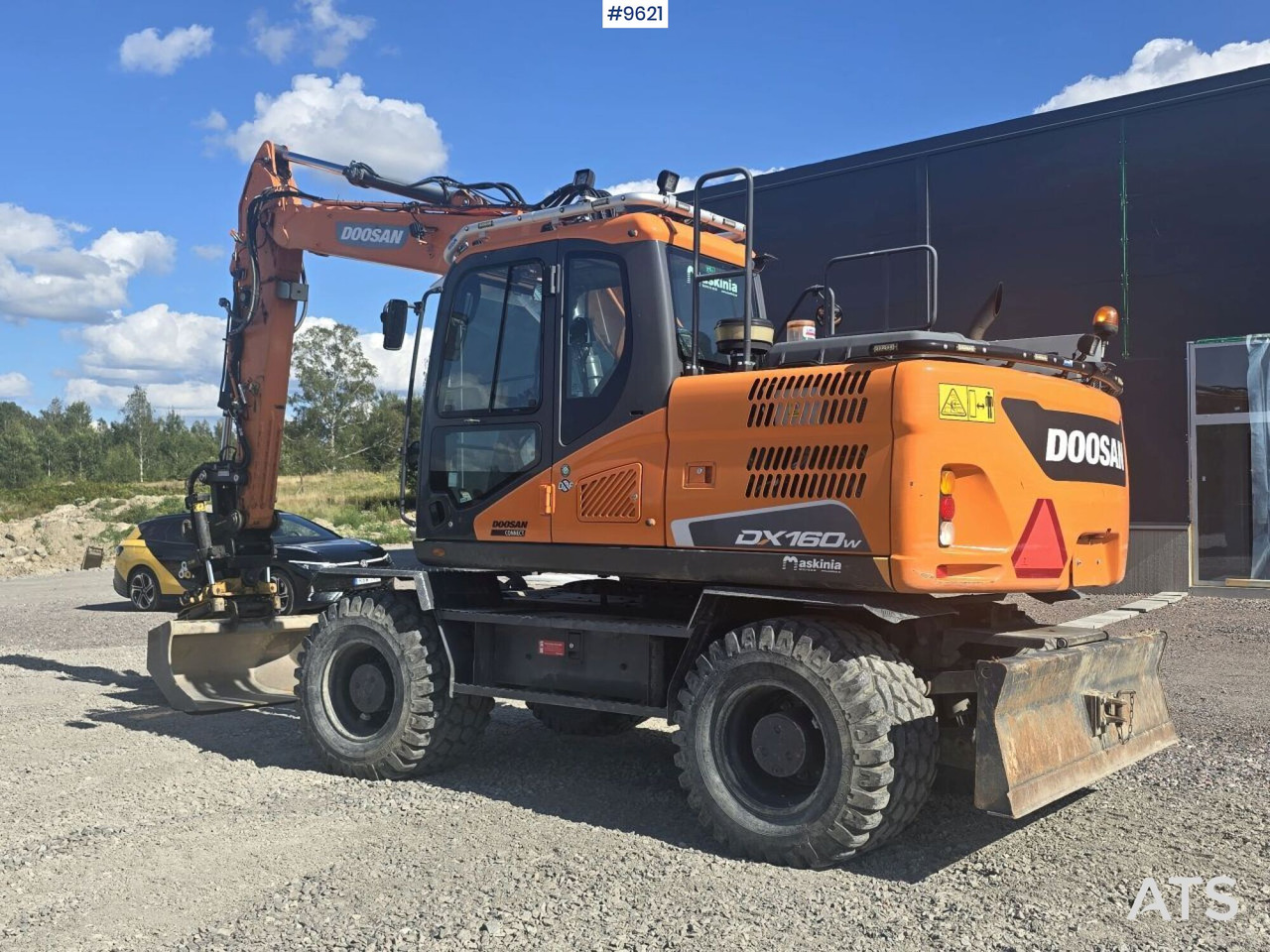 Wheeled Excavator Doosan DX160W with attachment and trailer - Excavadora de ruedas: foto 3 Wheeled Excavator Doosan DX160W with attachment and trailer - Excavadora de ruedas: foto 3