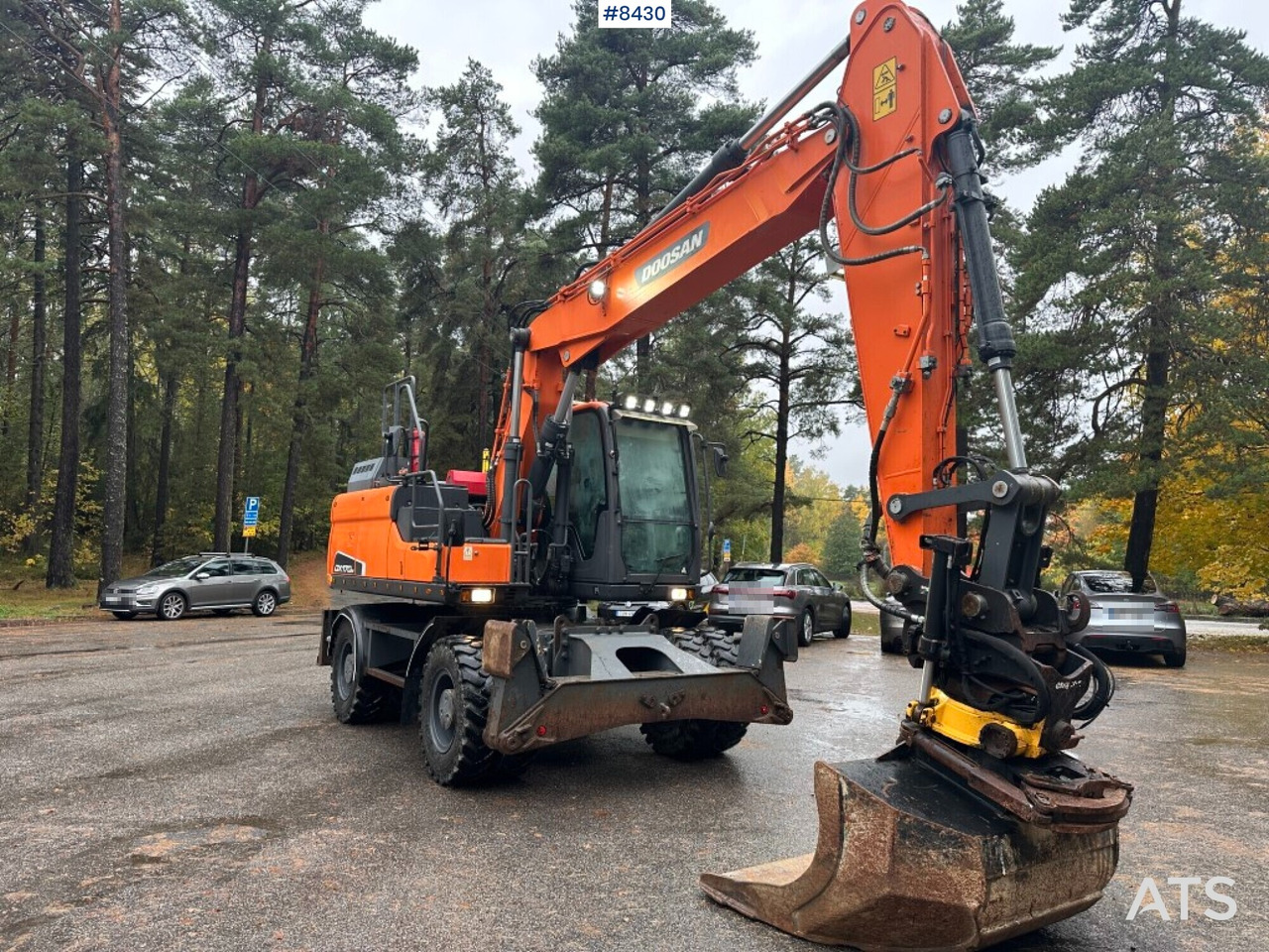 Excavadora de ruedas Wheeled Excavator Doosan  DX170W (See video): foto 7