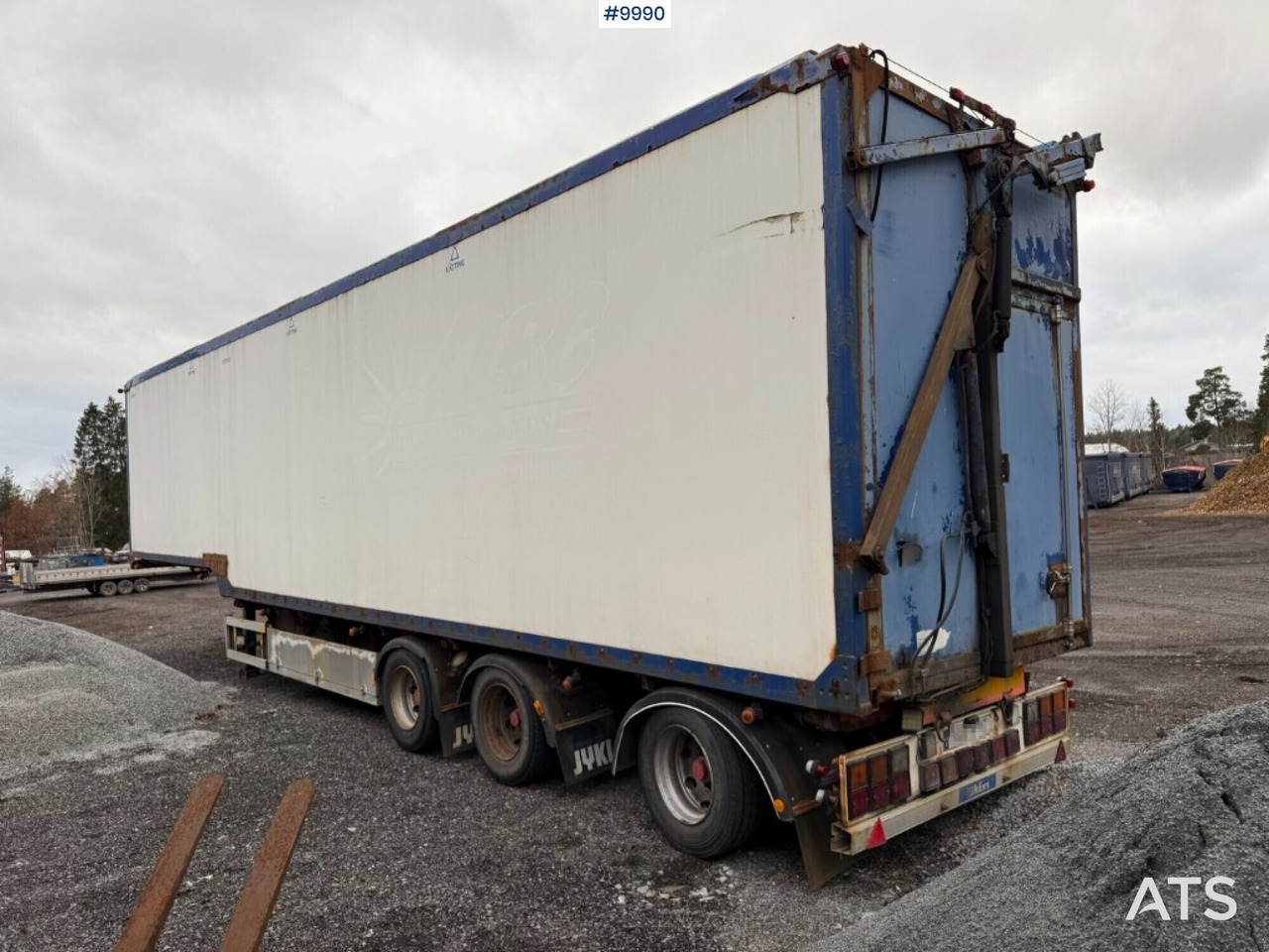 Wood chip trailer Kilafors TNRBM3CFTS-45-1 - Semirremolque volquete: foto 5 Wood chip trailer Kilafors TNRBM3CFTS-45-1 - Semirremolque volquete: foto 5