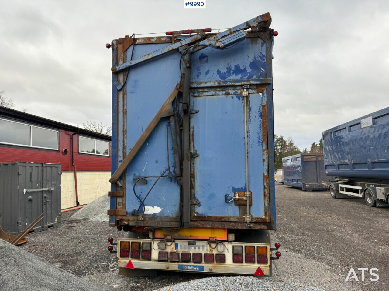 Wood chip trailer Kilafors TNRBM3CFTS-45-1 - Semirremolque volquete: foto 4 Wood chip trailer Kilafors TNRBM3CFTS-45-1 - Semirremolque volquete: foto 4