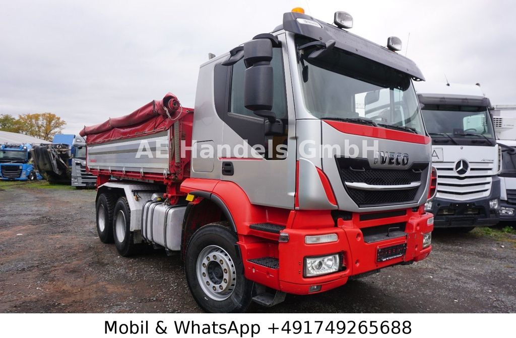 Cabeza tractora Iveco Trakker 500 BL 6x4 *Retarder/11m³/Wechselkipper: foto 9