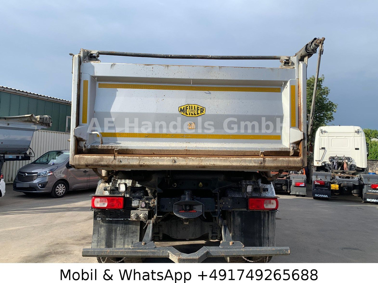 DAF CF 530 6x4 Meiller *Bobmatik/12m³/Standklima/AHK - Camión volquete: foto 5 DAF CF 530 6x4 Meiller *Bobmatik/12m³/Standklima/AHK - Camión volquete: foto 5