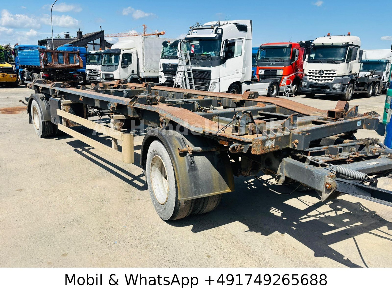 Remolque multilift/ Portacontenedores de cadenas HKM K18 ZB 5,0 Combo Absetz-Abroll Drehschemel: foto 22