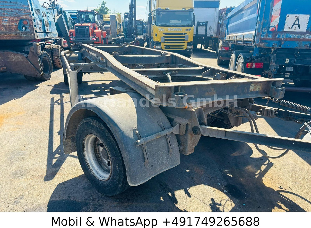 Remolque multilift/ Portacontenedores de cadenas Hüffermann HSA Drehschemel Schlitten *BPW-ECO: foto 11