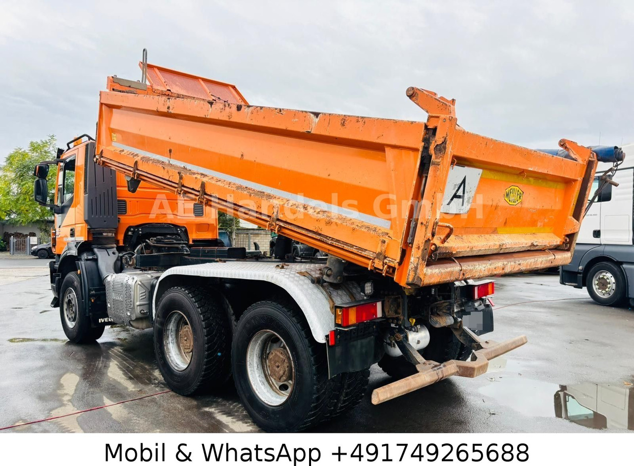 Iveco Trakker 410 E6 BB 6x4 Meiller-Kipper *10m³/AHK - Camión volquete: foto 3 Iveco Trakker 410 E6 BB 6x4 Meiller-Kipper *10m³/AHK - Camión volquete: foto 3