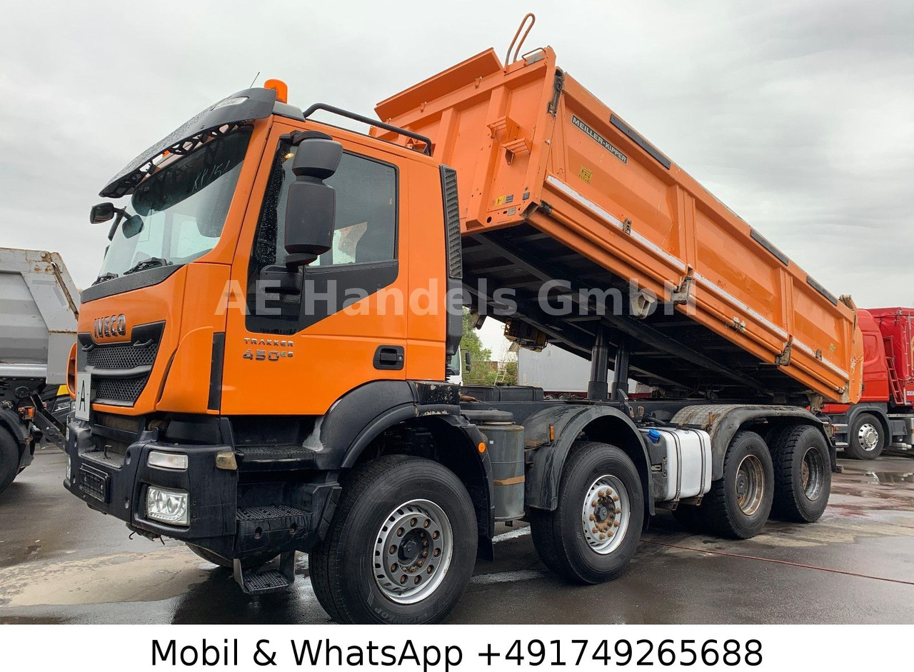Iveco Trakker 450 E6 BB 8x4 Meiller *13m³/Bordmatik/AP - Camión volquete: foto 3 Iveco Trakker 450 E6 BB 8x4 Meiller *13m³/Bordmatik/AP - Camión volquete: foto 3