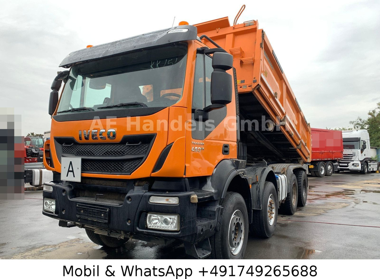 Iveco Trakker 450 E6 BB 8x4 Meiller *13m³/Bordmatik/AP - Camión volquete: foto 1 Iveco Trakker 450 E6 BB 8x4 Meiller *13m³/Bordmatik/AP - Camión volquete: foto 1
