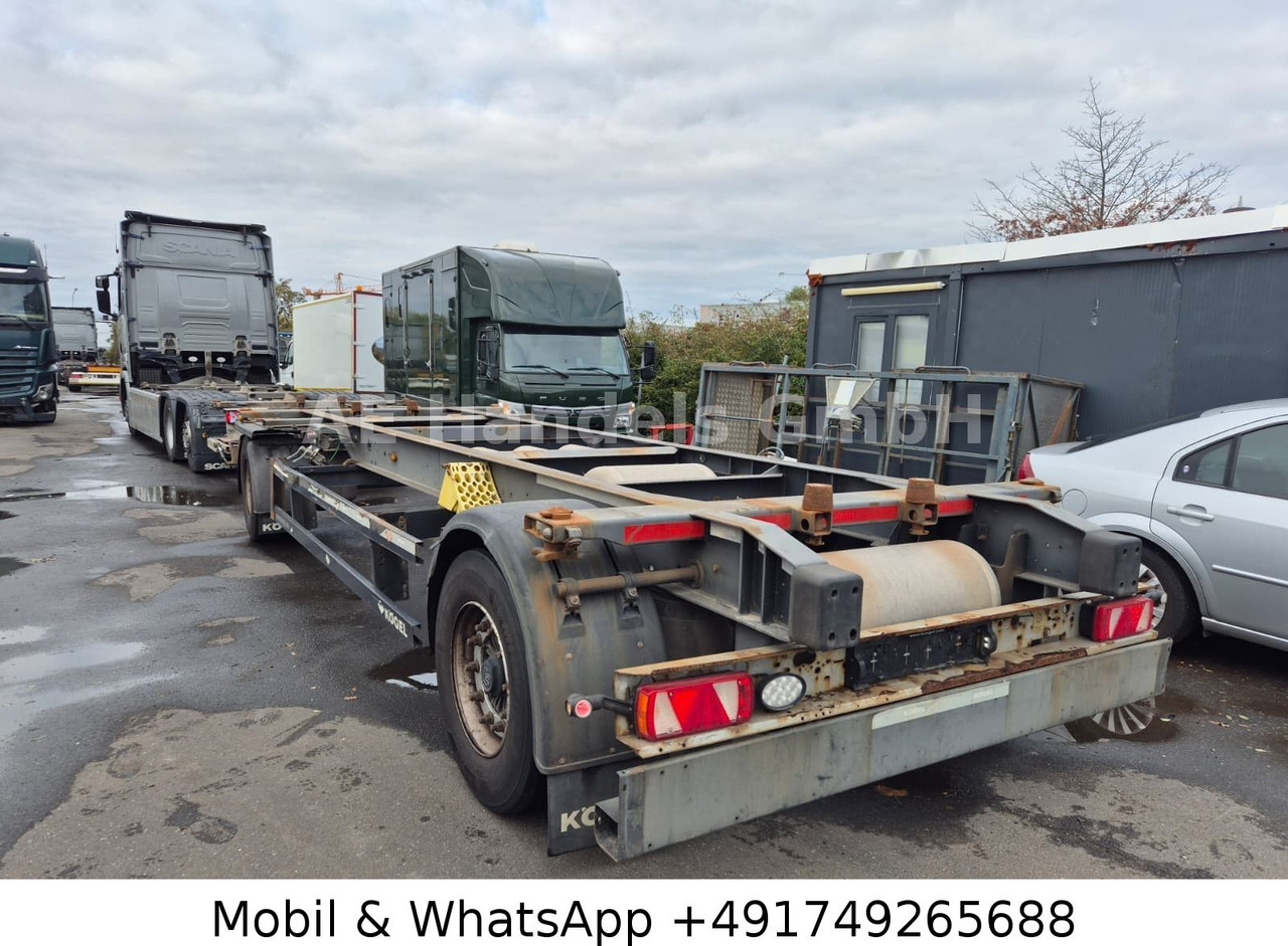 Kögel AW 18 BDF Drehschemel *Scheibenbremsen/Vollluft - Remolque portacontenedore/ Intercambiable: foto 4 Kögel AW 18 BDF Drehschemel *Scheibenbremsen/Vollluft - Remolque portacontenedore/ Intercambiable: foto 4