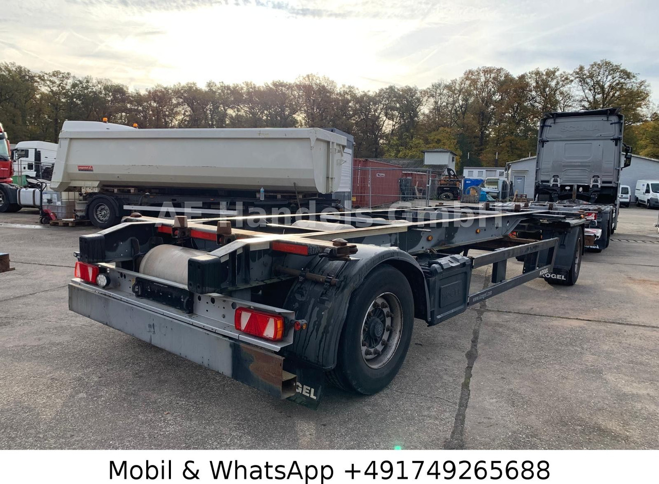 Kögel AW 18 BDF Drehschemel *Scheibenbremsen/Vollluft - Remolque portacontenedore/ Intercambiable: foto 3 Kögel AW 18 BDF Drehschemel *Scheibenbremsen/Vollluft - Remolque portacontenedore/ Intercambiable: foto 3