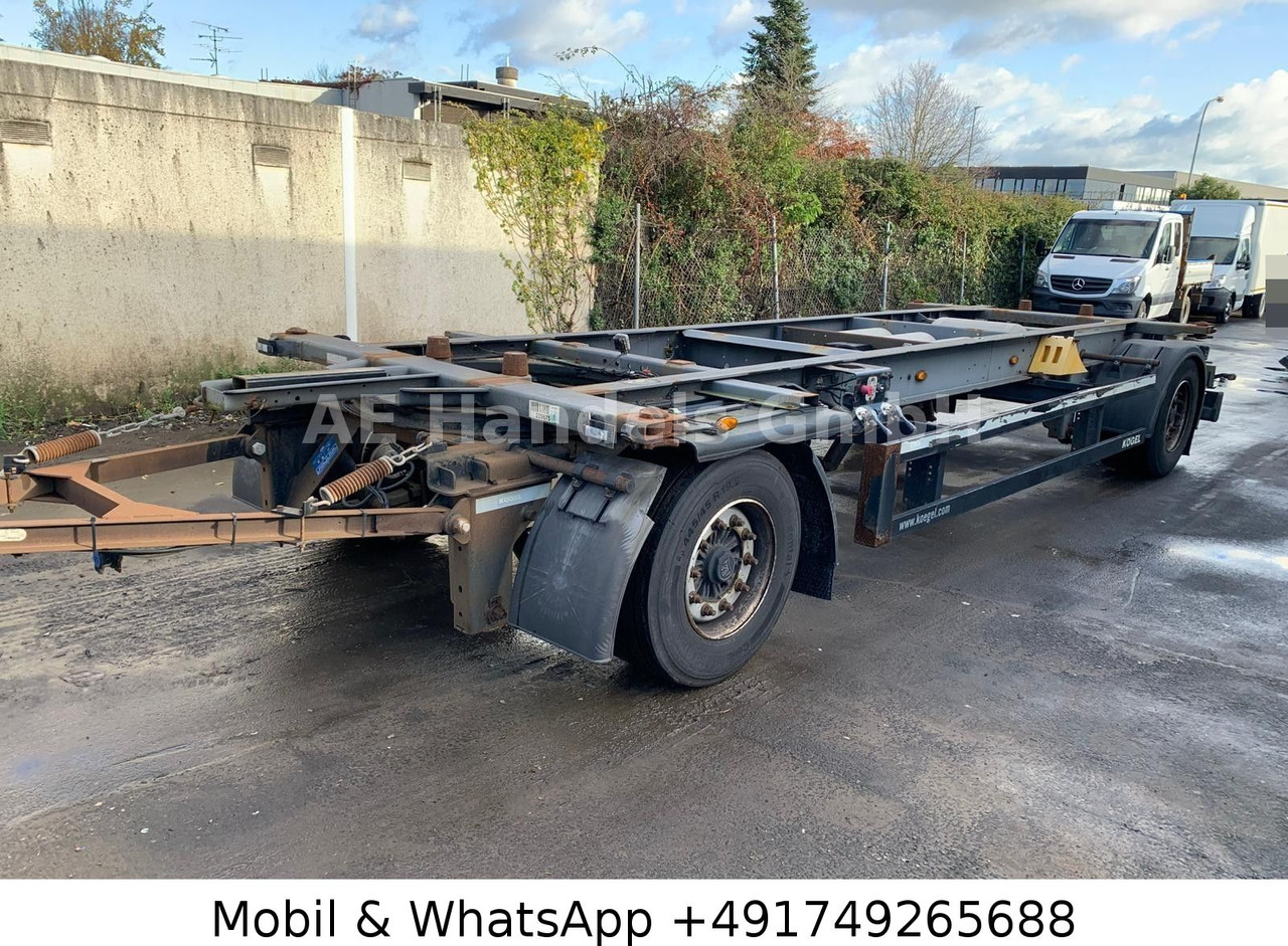 Kögel AW 18 BDF Drehschemel *Scheibenbremsen/Vollluft - Remolque portacontenedore/ Intercambiable: foto 5 Kögel AW 18 BDF Drehschemel *Scheibenbremsen/Vollluft - Remolque portacontenedore/ Intercambiable: foto 5