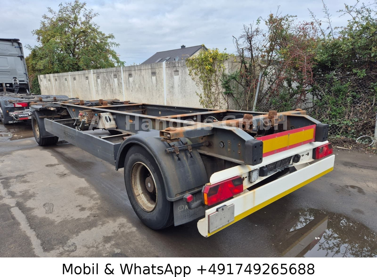 Krone AZW 18 BDF Drehschermel*Scheibenbremsen/VollLuft - Remolque portacontenedore/ Intercambiable: foto 3 Krone AZW 18 BDF Drehschermel*Scheibenbremsen/VollLuft - Remolque portacontenedore/ Intercambiable: foto 3