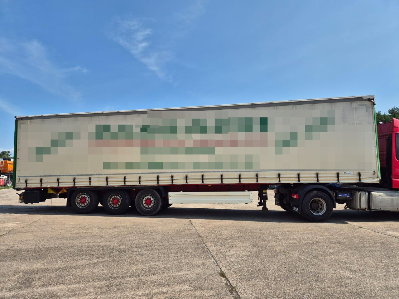 Krone SD *Edscha / Tautliner / 1.Liftachse / CodeXL - Semirremolque lona: foto 2 Krone SD *Edscha / Tautliner / 1.Liftachse / CodeXL - Semirremolque lona: foto 2