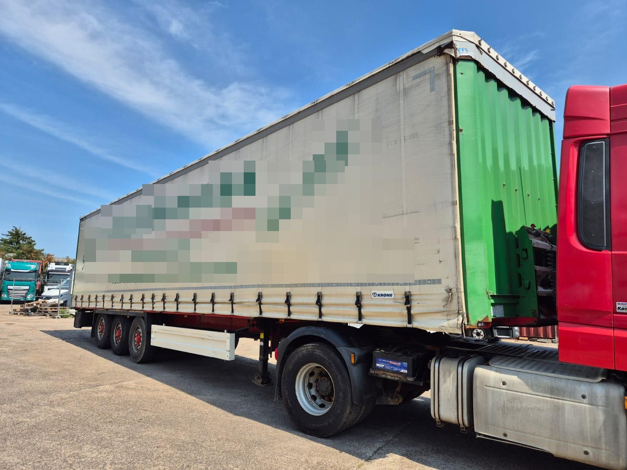 Krone SD *Edscha / Tautliner / 1.Liftachse / CodeXL - Semirremolque lona: foto 1 Krone SD *Edscha / Tautliner / 1.Liftachse / CodeXL - Semirremolque lona: foto 1