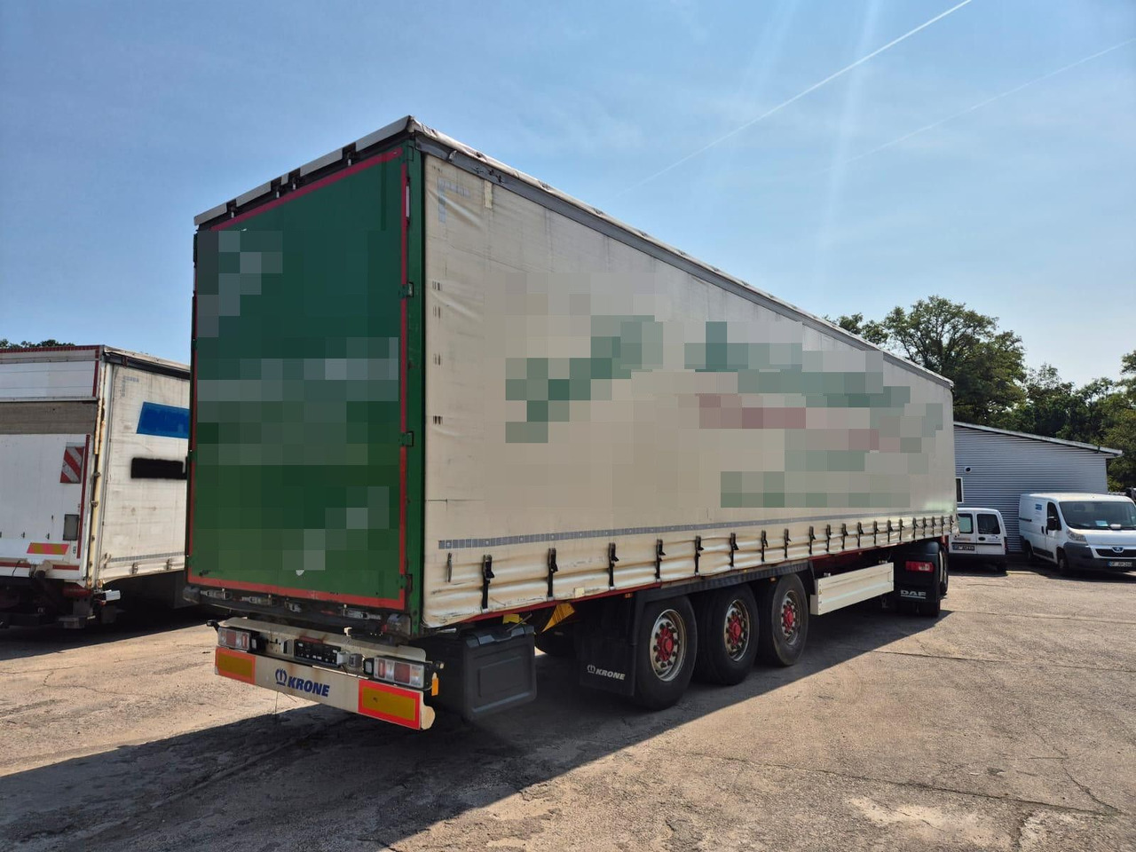 Krone SD *Edscha / Tautliner / 1.Liftachse / CodeXL - Semirremolque lona: foto 3 Krone SD *Edscha / Tautliner / 1.Liftachse / CodeXL - Semirremolque lona: foto 3