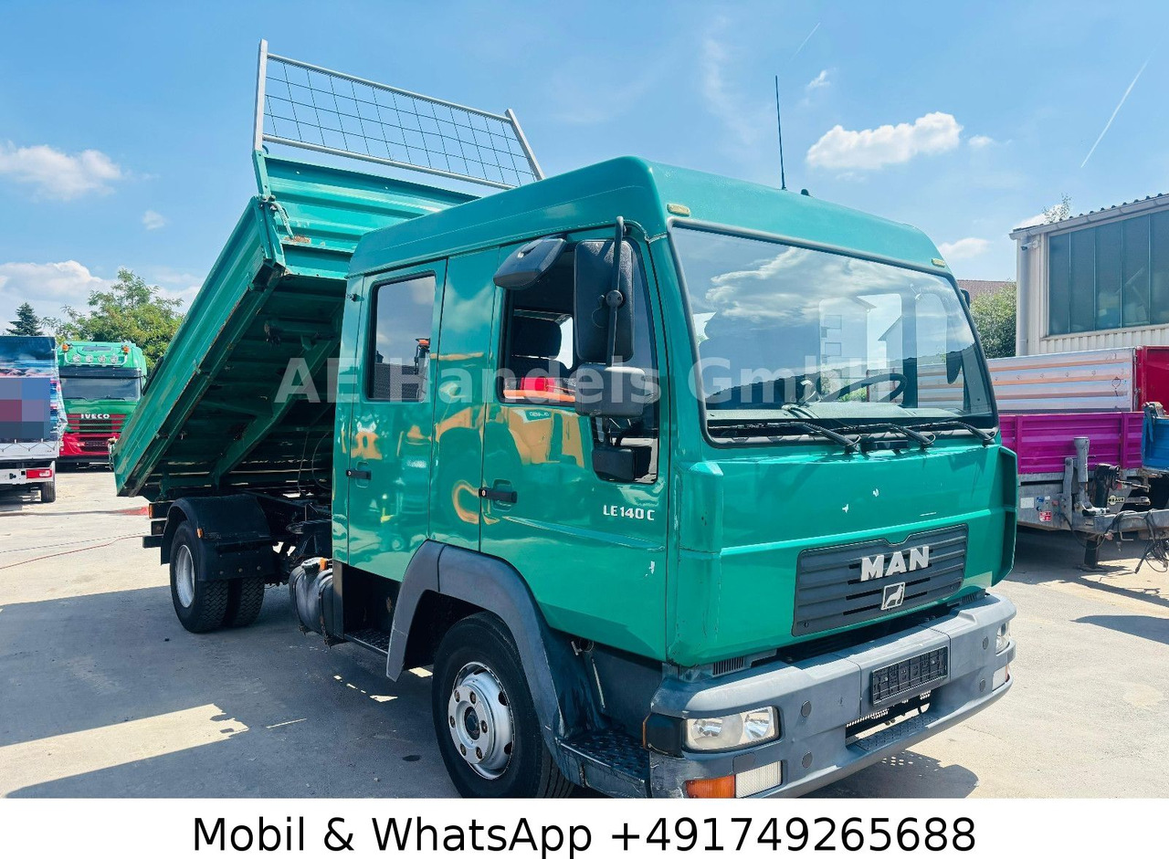 MAN LE140C Doka BB 3-Seiten *Manual/Analog/4m³/AHK - Furgoneta basculante, Furgoneta combi: foto 1 MAN LE140C Doka BB 3-Seiten *Manual/Analog/4m³/AHK - Furgoneta basculante, Furgoneta combi: foto 1