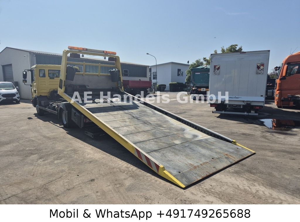 Grua de remolque autos, Furgoneta MAN TGL 8.180 BL *Brille/Seilwinde/Schiebeplateau: foto 9