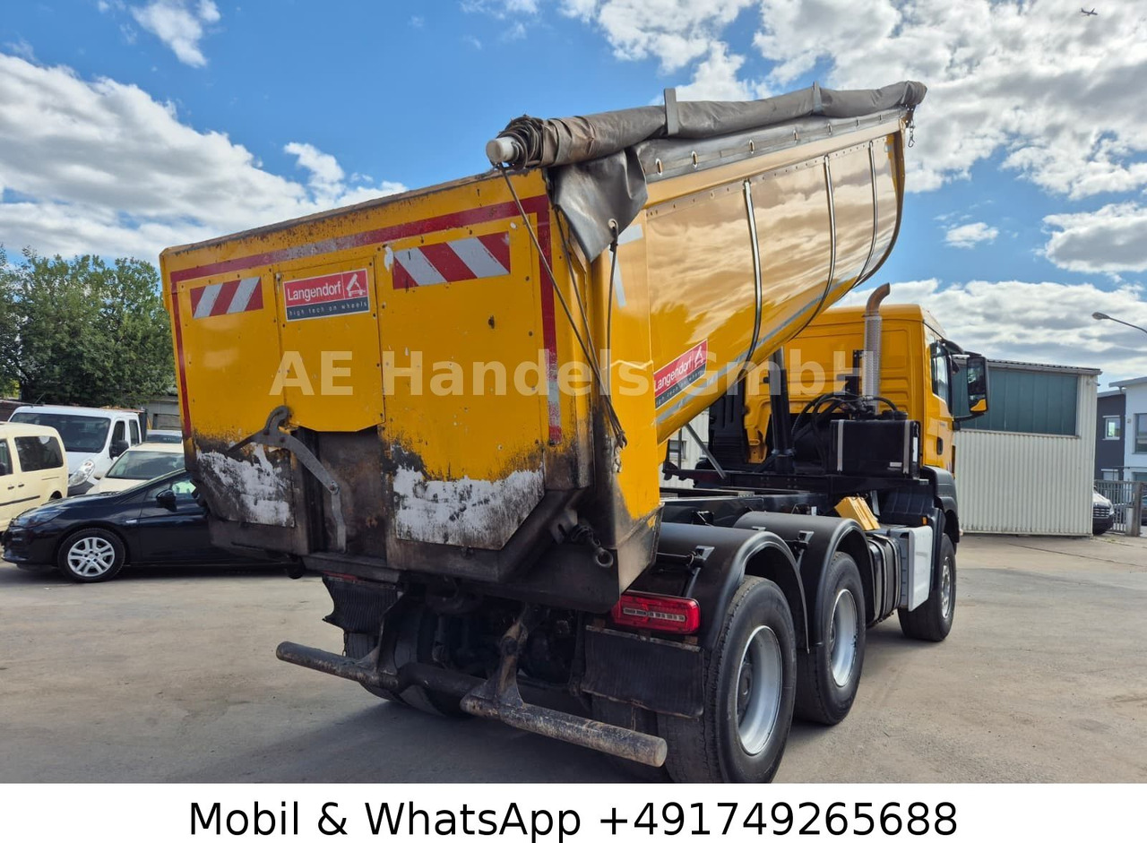 MAN TGS 26.510 6x4 Langendorf*Retarder/14m³/Fertiger - Camión portacontenedor de cadenas: foto 4 MAN TGS 26.510 6x4 Langendorf*Retarder/14m³/Fertiger - Camión portacontenedor de cadenas: foto 4