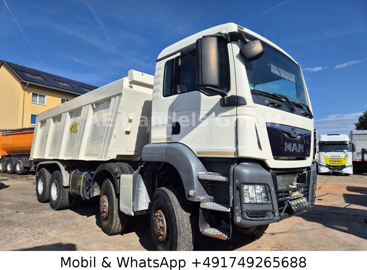 MAN TGS 41.460 8x8 M BB * Meiller Kipper 18m³/Klima - Camión volquete: foto 1 MAN TGS 41.460 8x8 M BB * Meiller Kipper 18m³/Klima - Camión volquete: foto 1