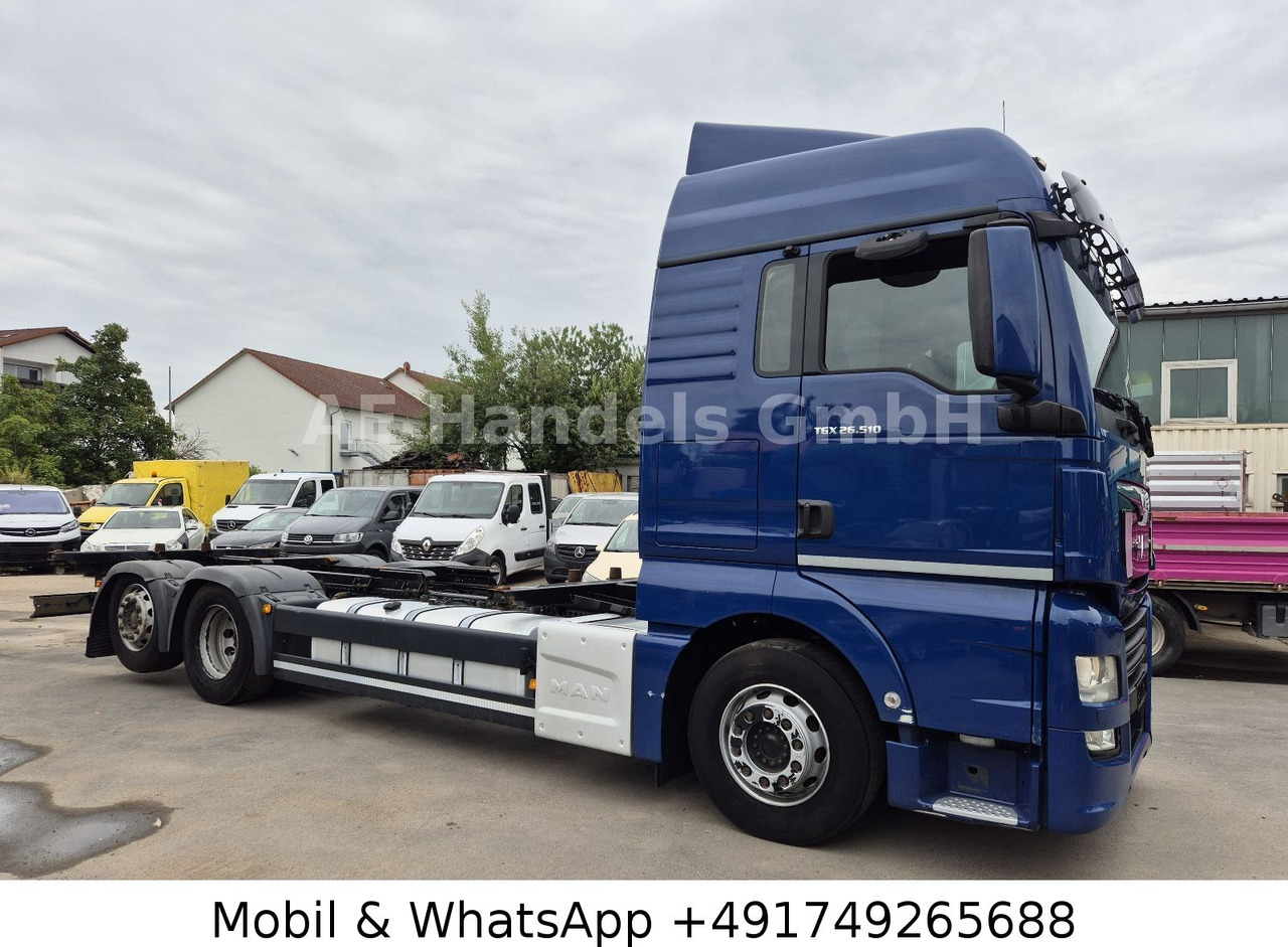 MAN TGX 26.510 XLX LL *Retarder/ACC/LDW/Lenk+Lift - Camión portacontenedore/ Intercambiable: foto 4 MAN TGX 26.510 XLX LL *Retarder/ACC/LDW/Lenk+Lift - Camión portacontenedore/ Intercambiable: foto 4