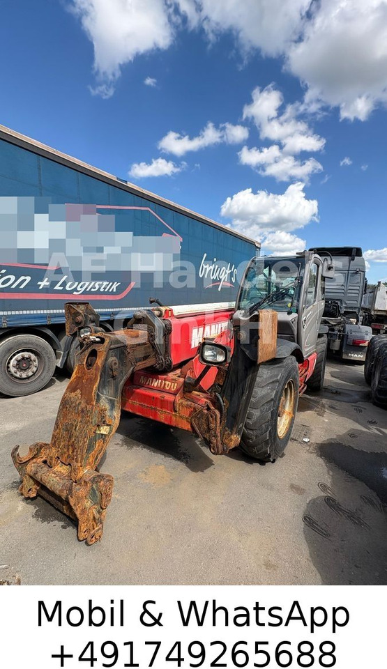 Manitou MT 1440 Comfort *1800Std./4To./14m/Gabel - Manipulador telescópico: foto 1 Manitou MT 1440 Comfort *1800Std./4To./14m/Gabel - Manipulador telescópico: foto 1