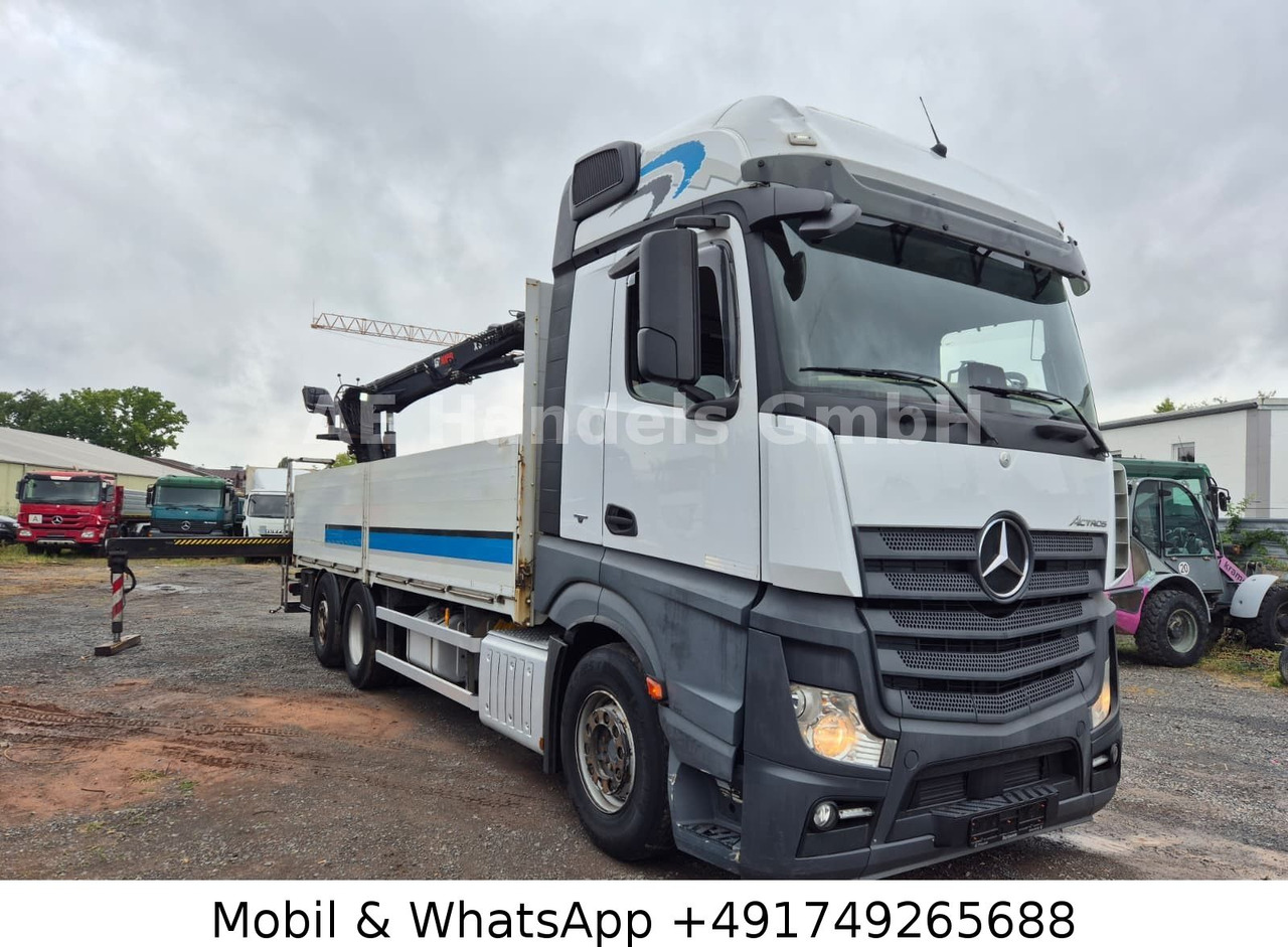 Mercedes-Benz Actros IV 2645 L LL 6x2 *Retarder/Hiab-177K-Pro - Camión caja abierta, Camión grúa: foto 3 Mercedes-Benz Actros IV 2645 L LL 6x2 *Retarder/Hiab-177K-Pro - Camión caja abierta, Camión grúa: foto 3