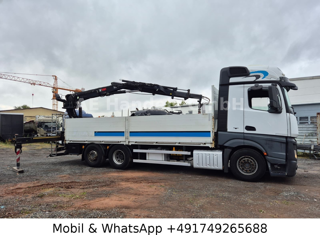 Mercedes-Benz Actros IV 2645 L LL 6x2 *Retarder/Hiab-177K-Pro - Camión caja abierta, Camión grúa: foto 4 Mercedes-Benz Actros IV 2645 L LL 6x2 *Retarder/Hiab-177K-Pro - Camión caja abierta, Camión grúa: foto 4