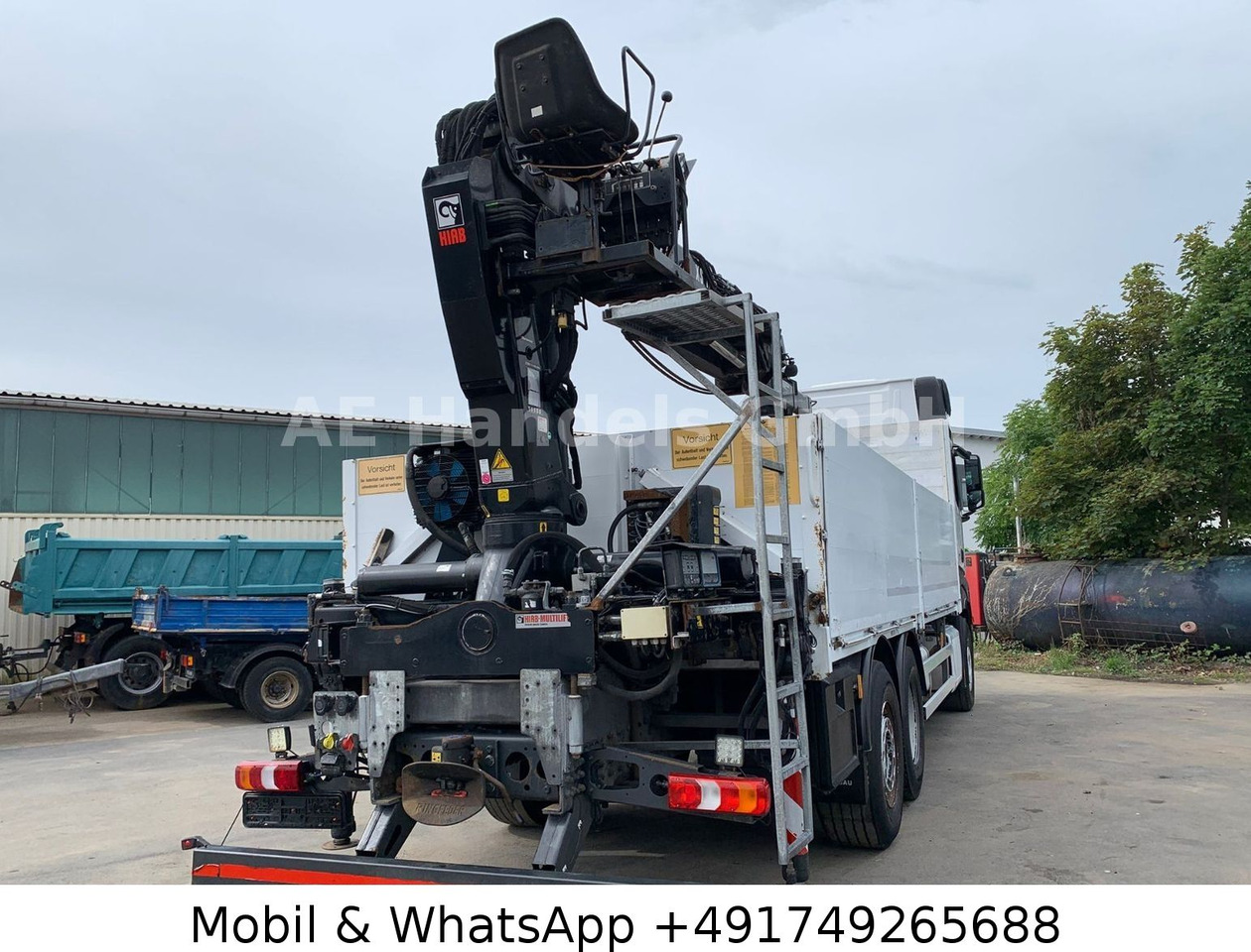 Mercedes-Benz Actros IV 2645 L LL 6x2 *Retarder/Hiab-177K-Pro - Camión grúa: foto 5 Mercedes-Benz Actros IV 2645 L LL 6x2 *Retarder/Hiab-177K-Pro - Camión grúa: foto 5