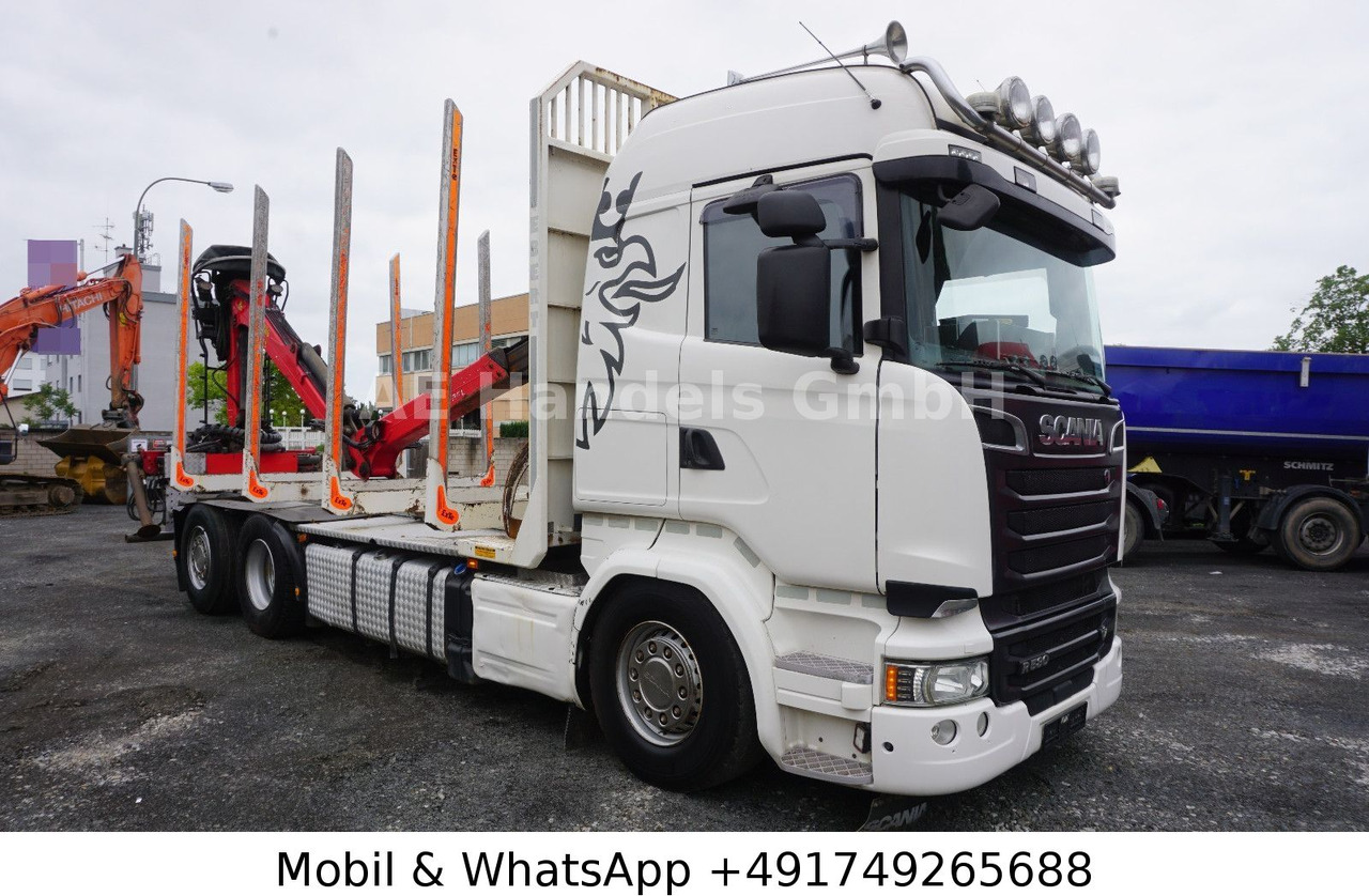 Scania R580 V8 Highline Palfinger-M120L97 *Retarder/ACC - Camión grúa: foto 2 Scania R580 V8 Highline Palfinger-M120L97 *Retarder/ACC - Camión grúa: foto 2