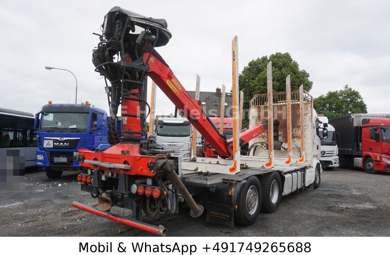 Scania R580 V8 Highline Palfinger-M120L97 *Retarder/ACC - Camión grúa: foto 4 Scania R580 V8 Highline Palfinger-M120L97 *Retarder/ACC - Camión grúa: foto 4