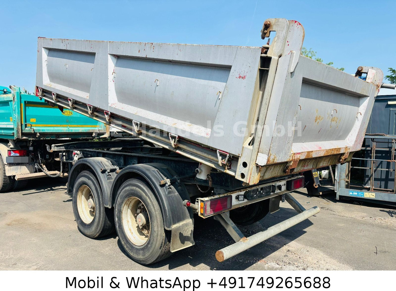 Schmitz Cargobull ZKI 18 Tandem Stahl *11m³ / Rollplane / SAF - Remolque volquete: foto 4 Schmitz Cargobull ZKI 18 Tandem Stahl *11m³ / Rollplane / SAF - Remolque volquete: foto 4