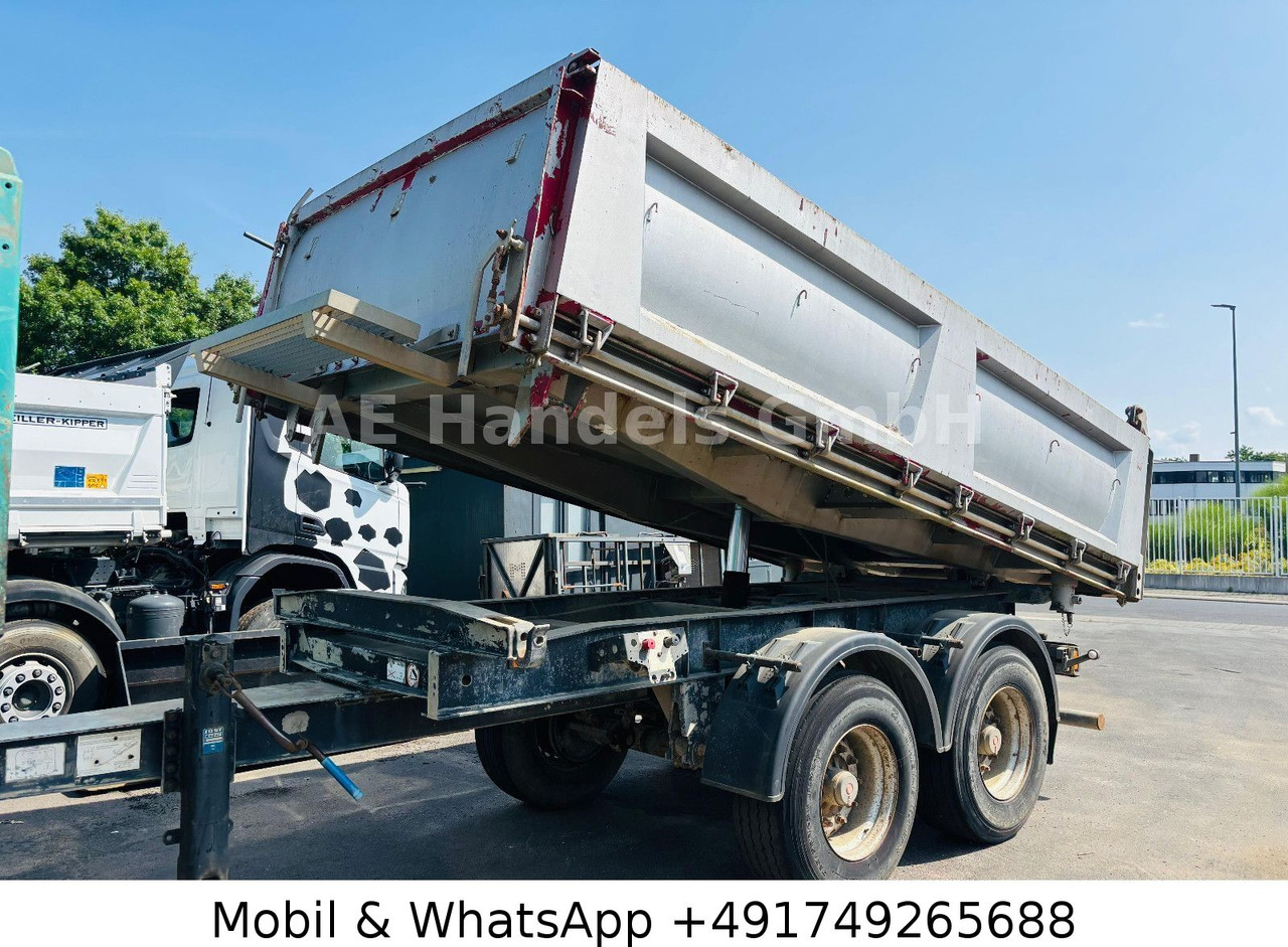 Schmitz Cargobull ZKI 18 Tandem Stahl *11m³ / Rollplane / SAF - Remolque volquete: foto 1 Schmitz Cargobull ZKI 18 Tandem Stahl *11m³ / Rollplane / SAF - Remolque volquete: foto 1