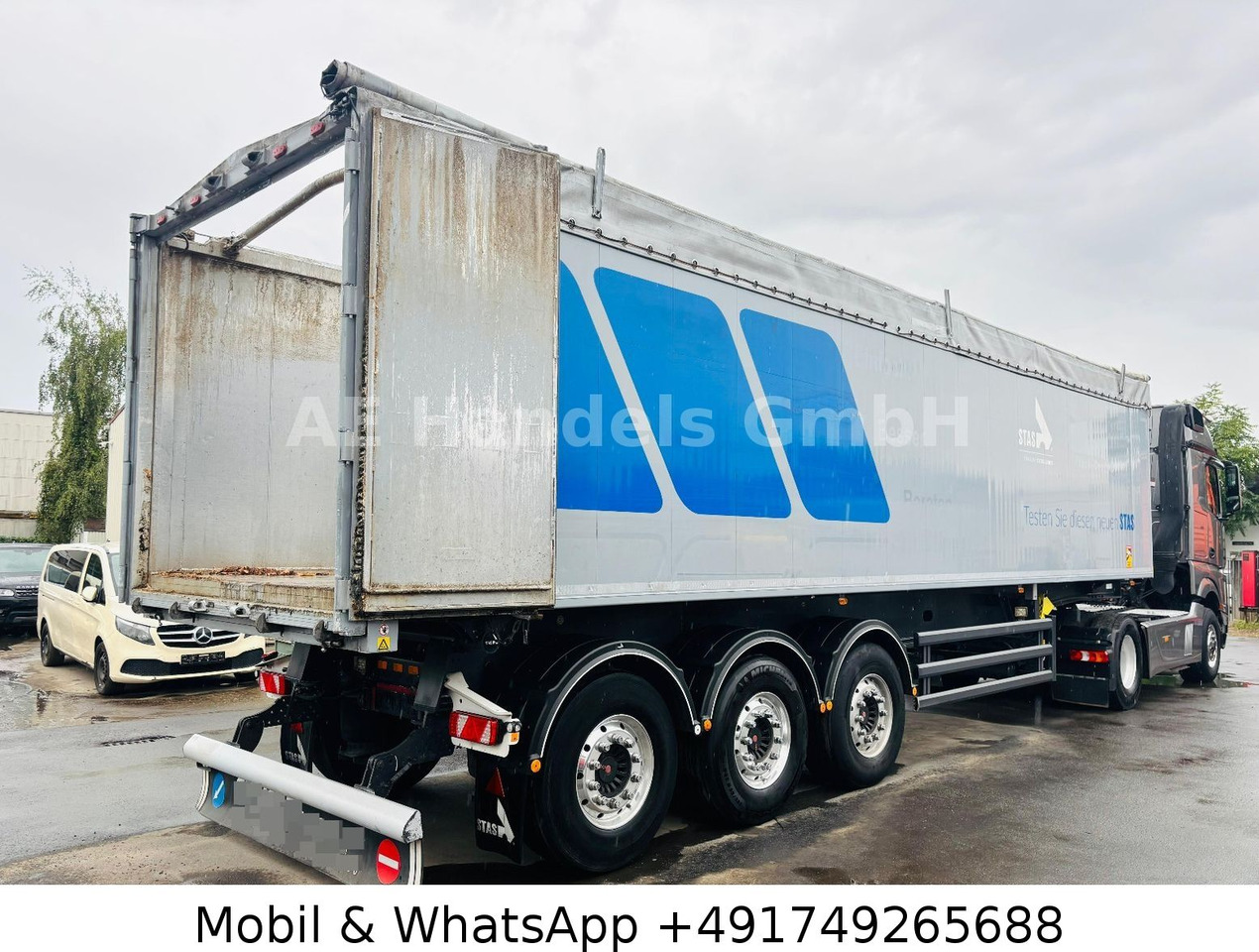 Stas S300CX *55m³/Aluminium/Lift/Alcoa/Smartboard - Semirremolque volquete: foto 5 Stas S300CX *55m³/Aluminium/Lift/Alcoa/Smartboard - Semirremolque volquete: foto 5