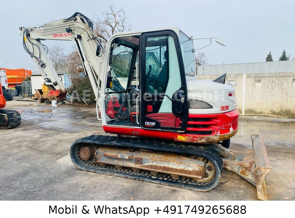 Takeuchi TB 290 *Schnellwechsler/8.500Std./Klima - Excavadora de cadenas: foto 5 Takeuchi TB 290 *Schnellwechsler/8.500Std./Klima - Excavadora de cadenas: foto 5