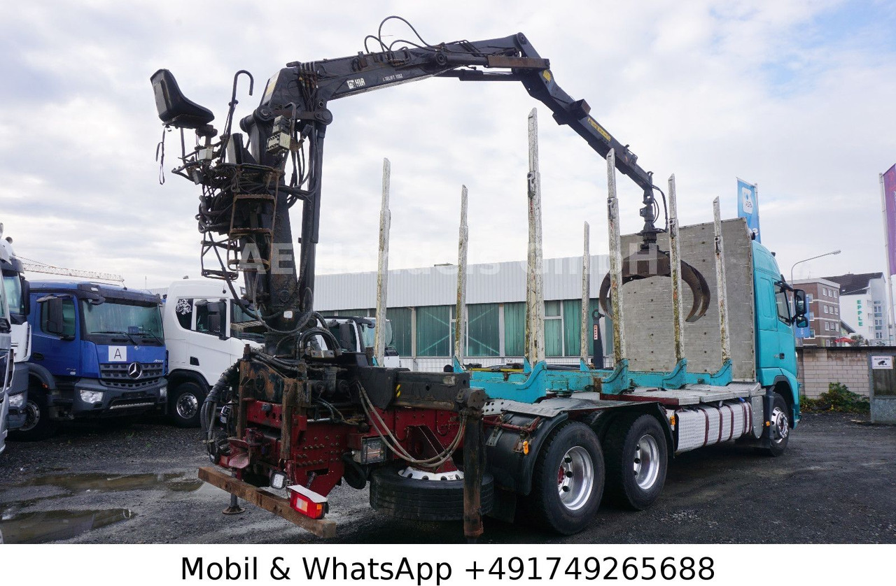 Volvo FH 540 Globe BL 6x4 Hiab 115z-80 *VEB+/AHK - Camión forestal, Camión grúa: foto 4 Volvo FH 540 Globe BL 6x4 Hiab 115z-80 *VEB+/AHK - Camión forestal, Camión grúa: foto 4