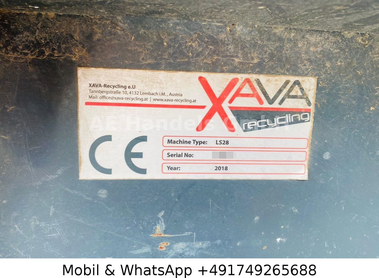 Cribadora XAVA LS28 Rüttelsieb/Vibrating-Sieve *8,35m³: foto 14