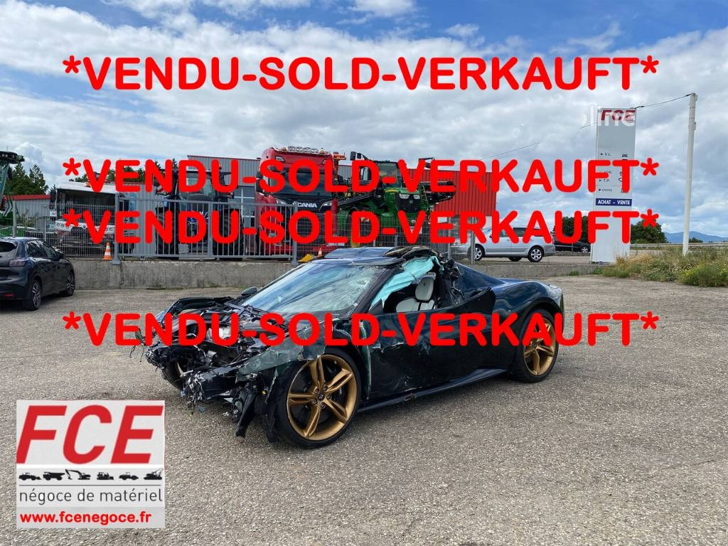 Ferrari 296 GTB 3.0Turbo Hybride / 1er Main endommagé - Coche: foto 1 Ferrari 296 GTB 3.0Turbo Hybride / 1er Main endommagé - Coche: foto 1