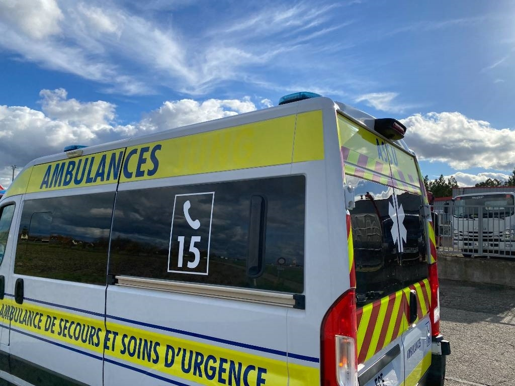 Furgoneta caja cerrada Fiat LES DAUPHINS/DUCATO TORINO 2.3M-Jet 160 endommagée: foto 47