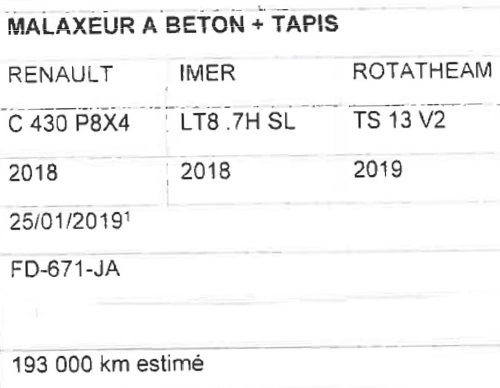 Camión hormigonera con bomba Imer IMER LT8.7-SL / ROTATHEAM TS13: foto 8
