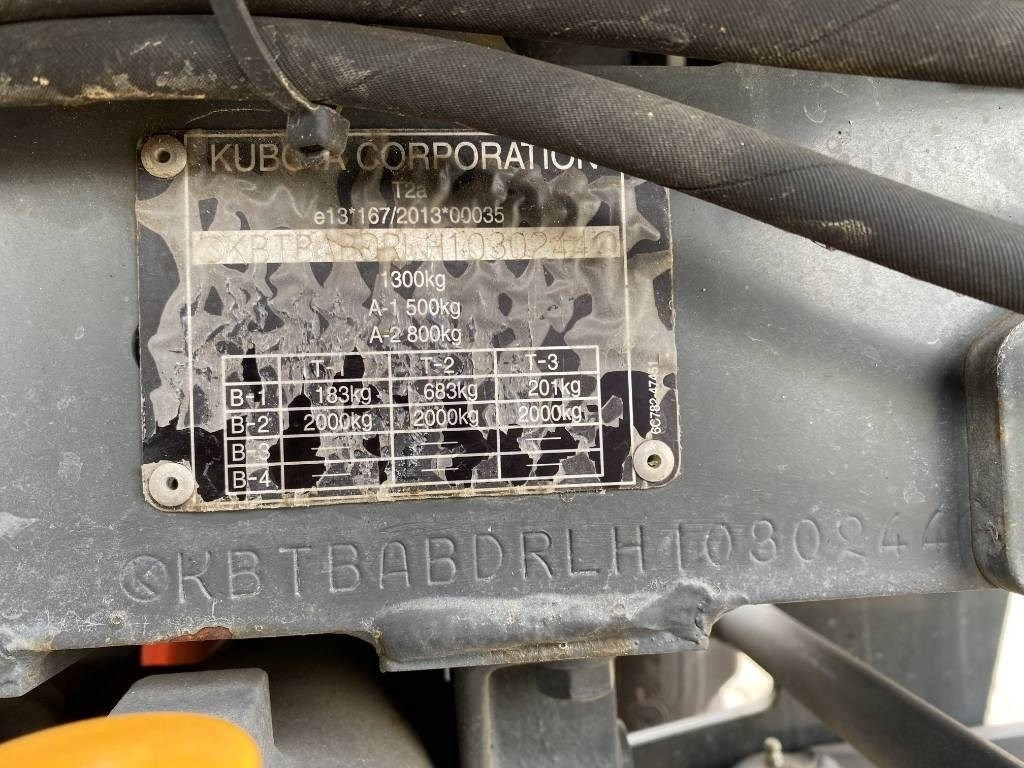Tractor Kubota B 1161 DT Boite de vitesses mécanique: foto 8