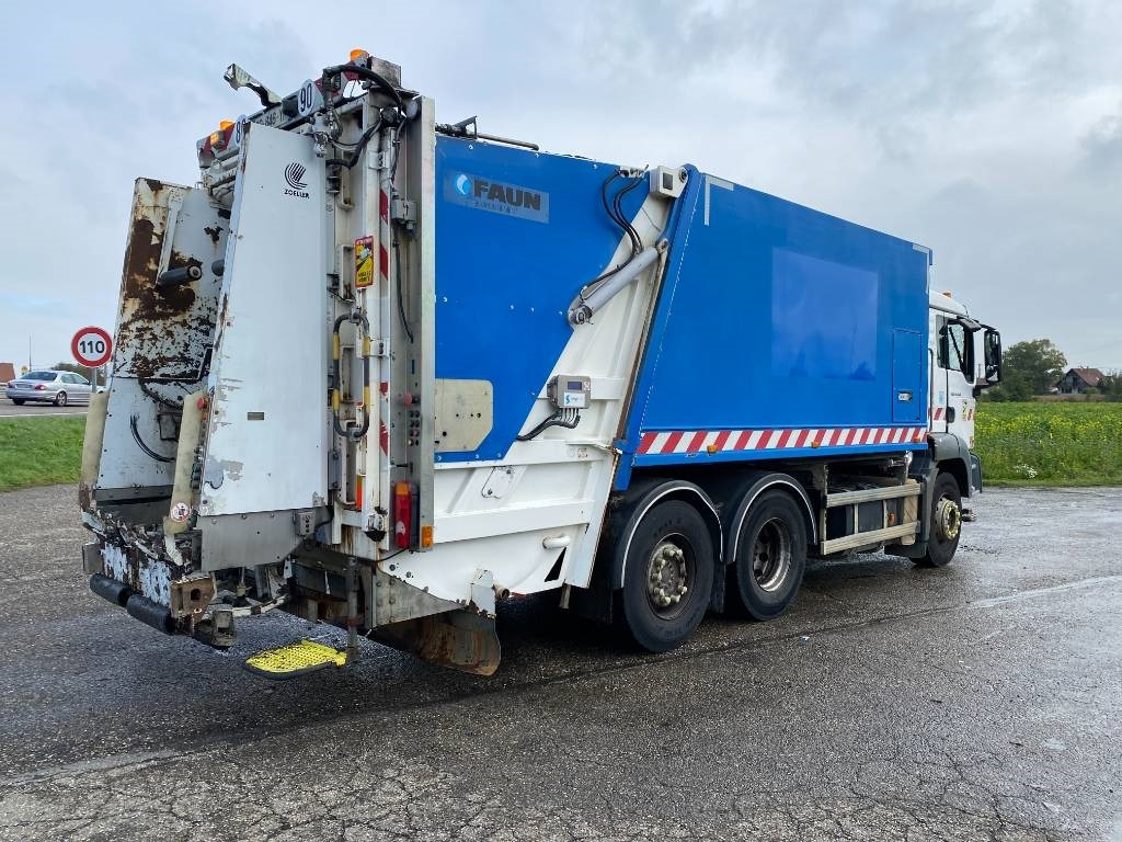 MAN TGS 26.360-6x2 FAUN VR5Z/ZÖLLER endommagé - Camión de basura: foto 5 MAN TGS 26.360-6x2 FAUN VR5Z/ZÖLLER endommagé - Camión de basura: foto 5